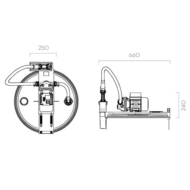 Vendita online Gruppo erogatore SUZZARABLUE DRUM 230V/50HZ